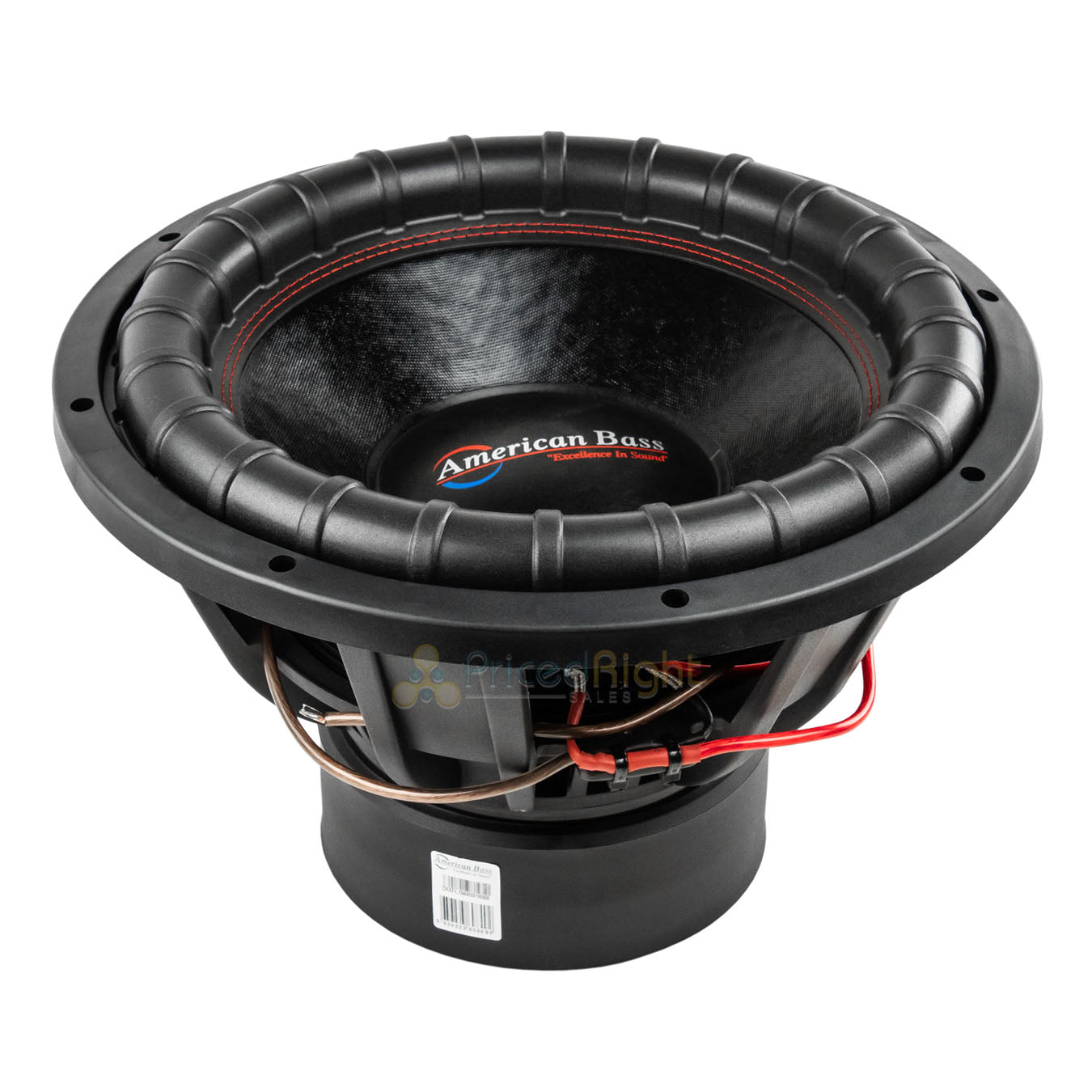 American Bass XFL-1544 15" Subwoofer Dual 4 Ohm 2000 Watts Max Car Audio Single