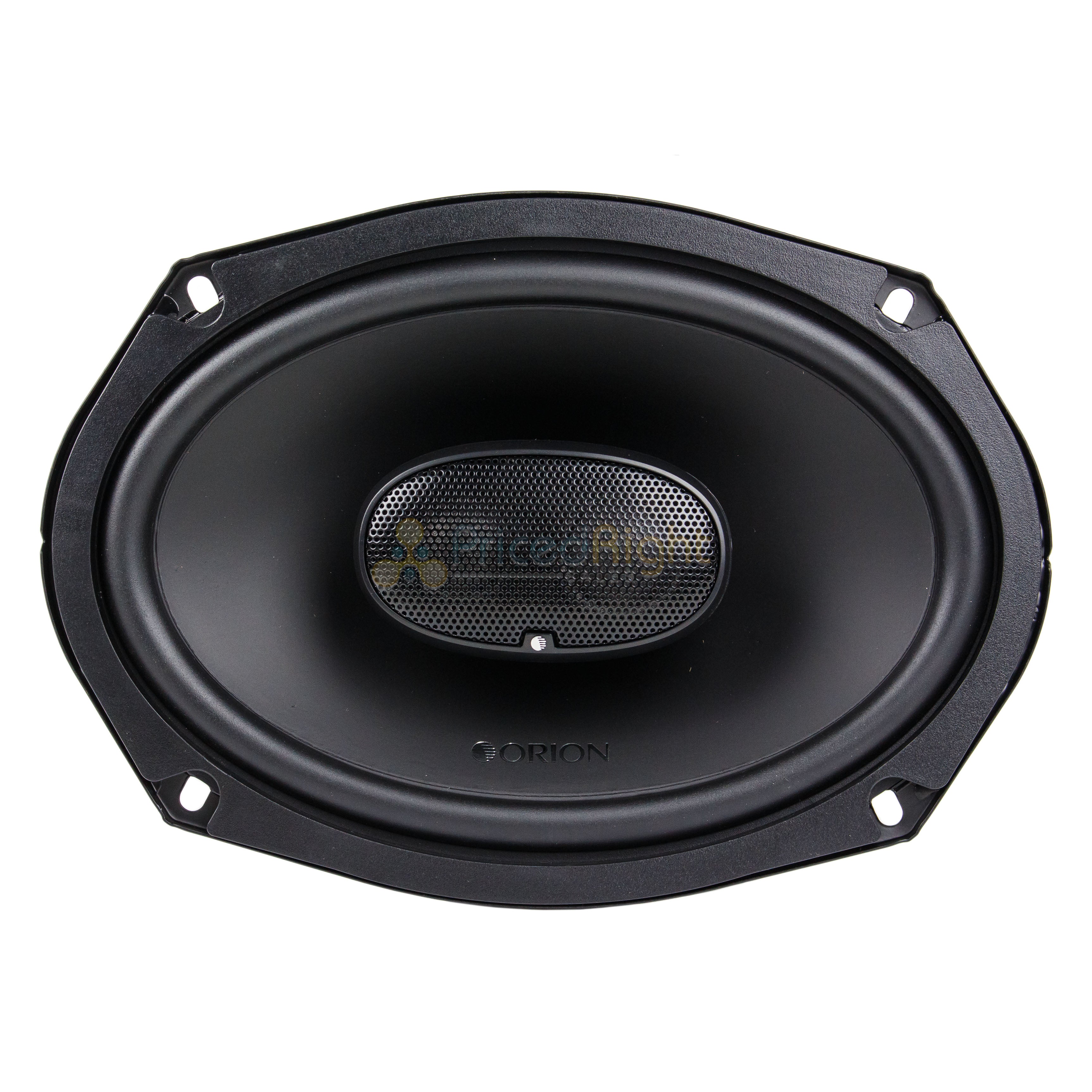 2 Orion 6" x 9" Three Way Coaxial Speakers 600 Watts Max 4 Ohm Impedance XTR69.3