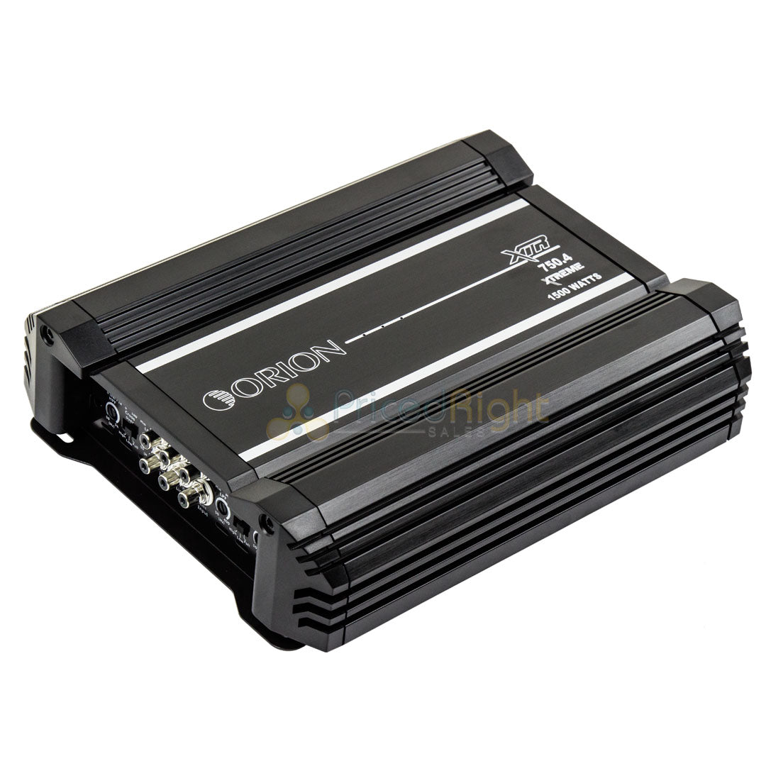 Orion 4 Channel Amplifier 3000 Watts Max 4 Ohm Class AB XTR Series XTR750.4