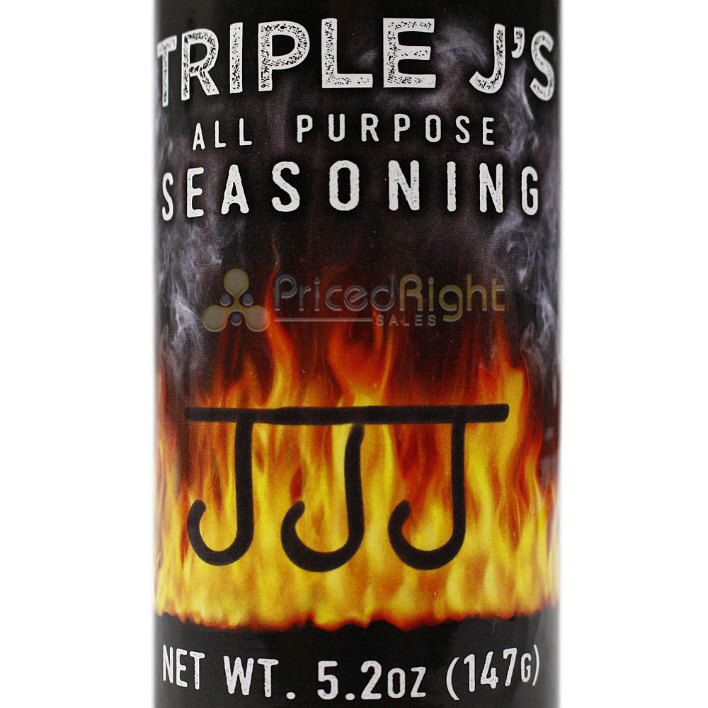 Triple J's All Purpose Seasoning 5 Oz Shaker Bottle