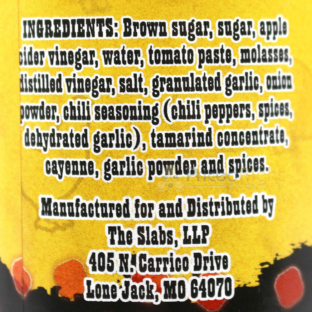 The Slabs BBQ Amazing Glaze 16 oz Que Shine & Bone Polish BBQ Finishing Sauce