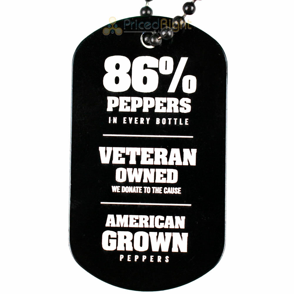 The Generals Hot Sauce HOOAH Jalapeno 6 Oz Mild Heat Rich Pepper Flavor 00818