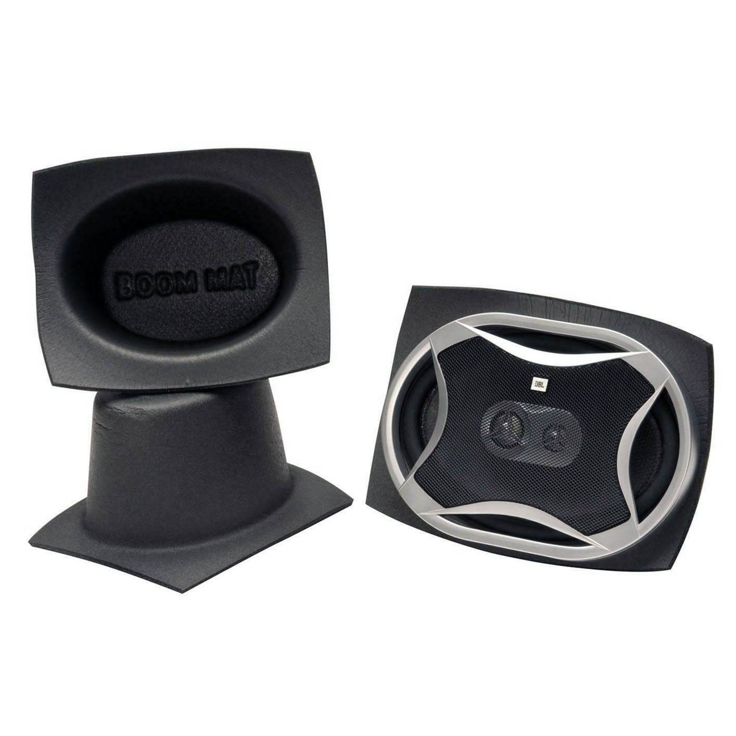 Design Engineering DEI 6" x 9" Speaker Baffles Oval 2 Pack Boom Mat 050380