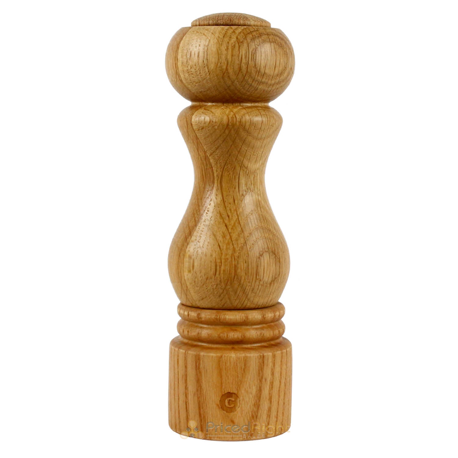 CrushGrind Torino Salt or Pepper Mill and Patented Ceramic Grinder Oak 20cm