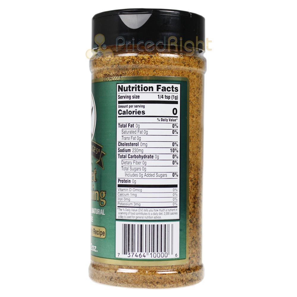 Jim Baldridge's Secret Seasoning 12 Oz All Purpose All Natural Gluten Free