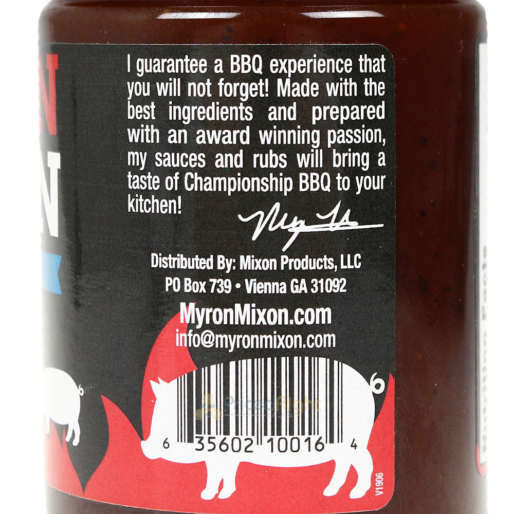 Myron Mixon Hog Sauce Made By A 4-Time BBQ World Champion Perfect For Pork 19 oz