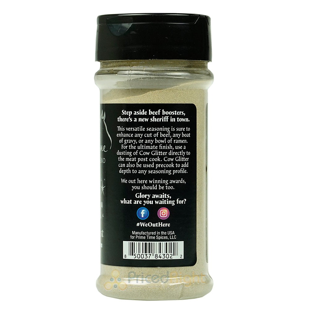 Prime Time Spices' Cow Glitter 6.4 oz 0 Calorie Beef And Steak Dust Seasoning