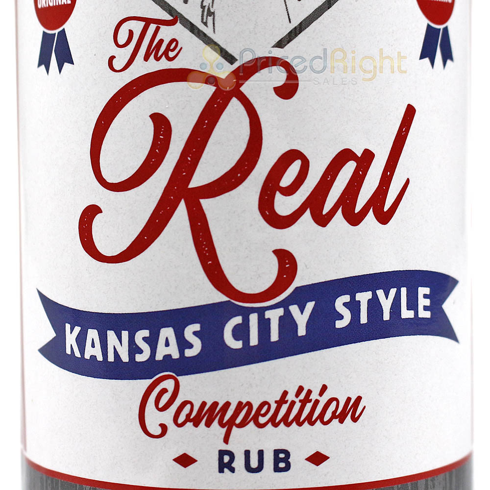 The Real Man Meat BBQ 13.7 Oz Kansas City Style Competition Rub 11003-ManMeat