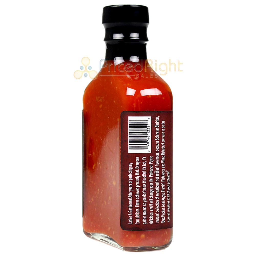 Sauce Crafters Professor Payne Indeass's Flamin' Flatulence Hot Sauce 5.7 Oz