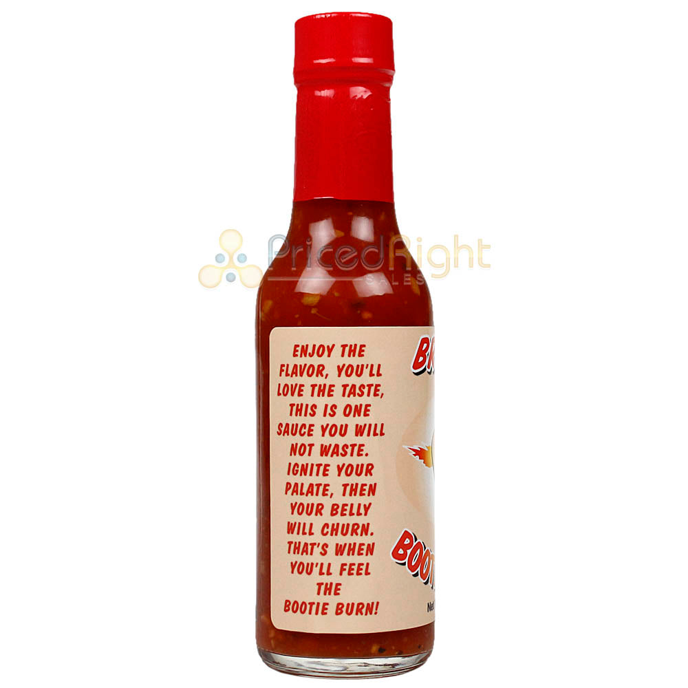 Sauce Crafters Brenda's Bootie Burner Hot Sauce Habanero Garlic 5 Oz Bottle