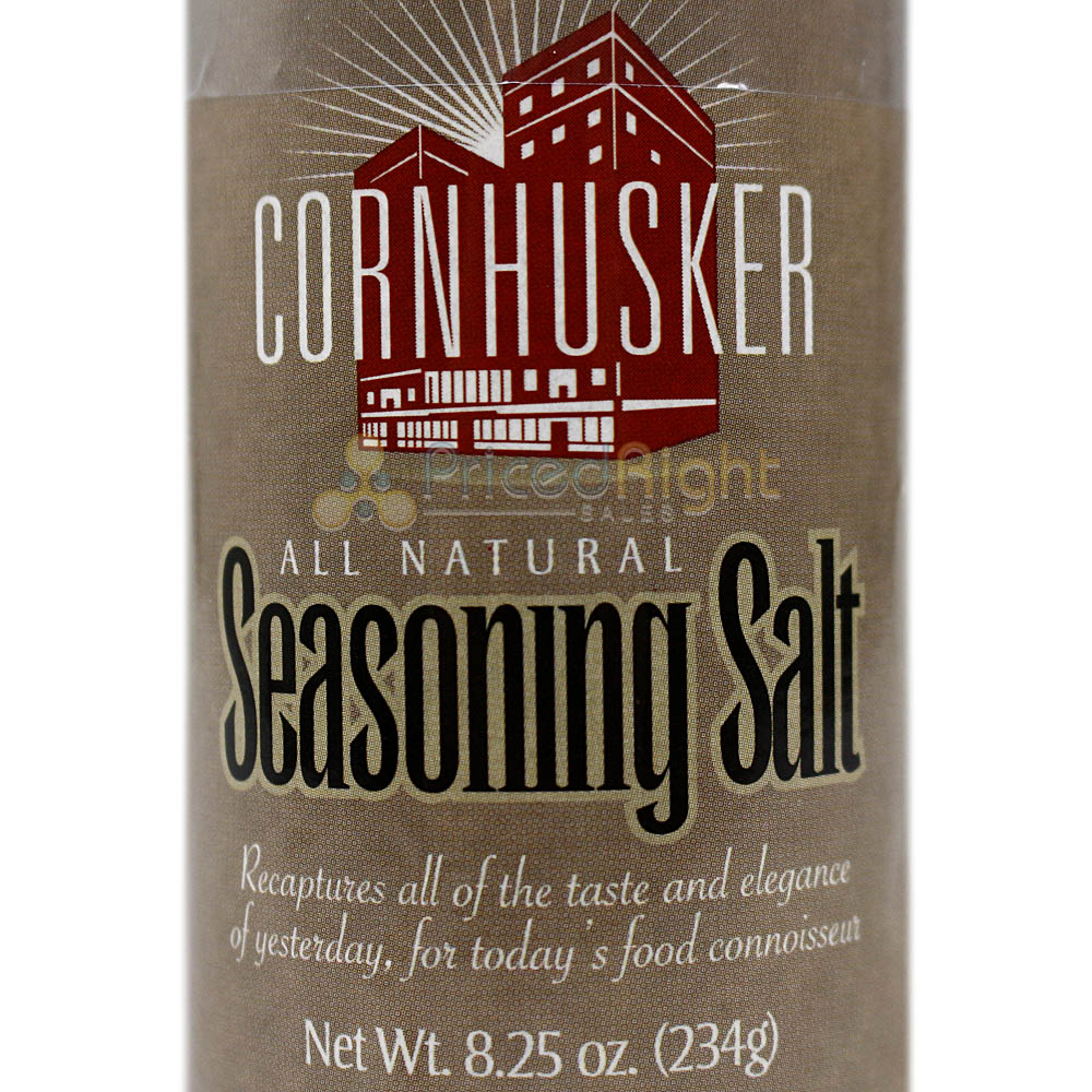 Cornhusker Seasoning Salt All Purpose Beef Pork Chicken 8.25 Oz Bottle 14219