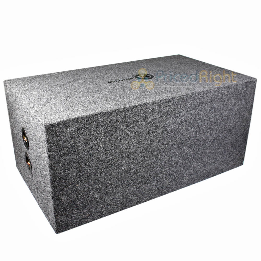 12" Ported Vented Subwoofer Box Enclosure Car Audio BASS SUB 15-PE2X12V2