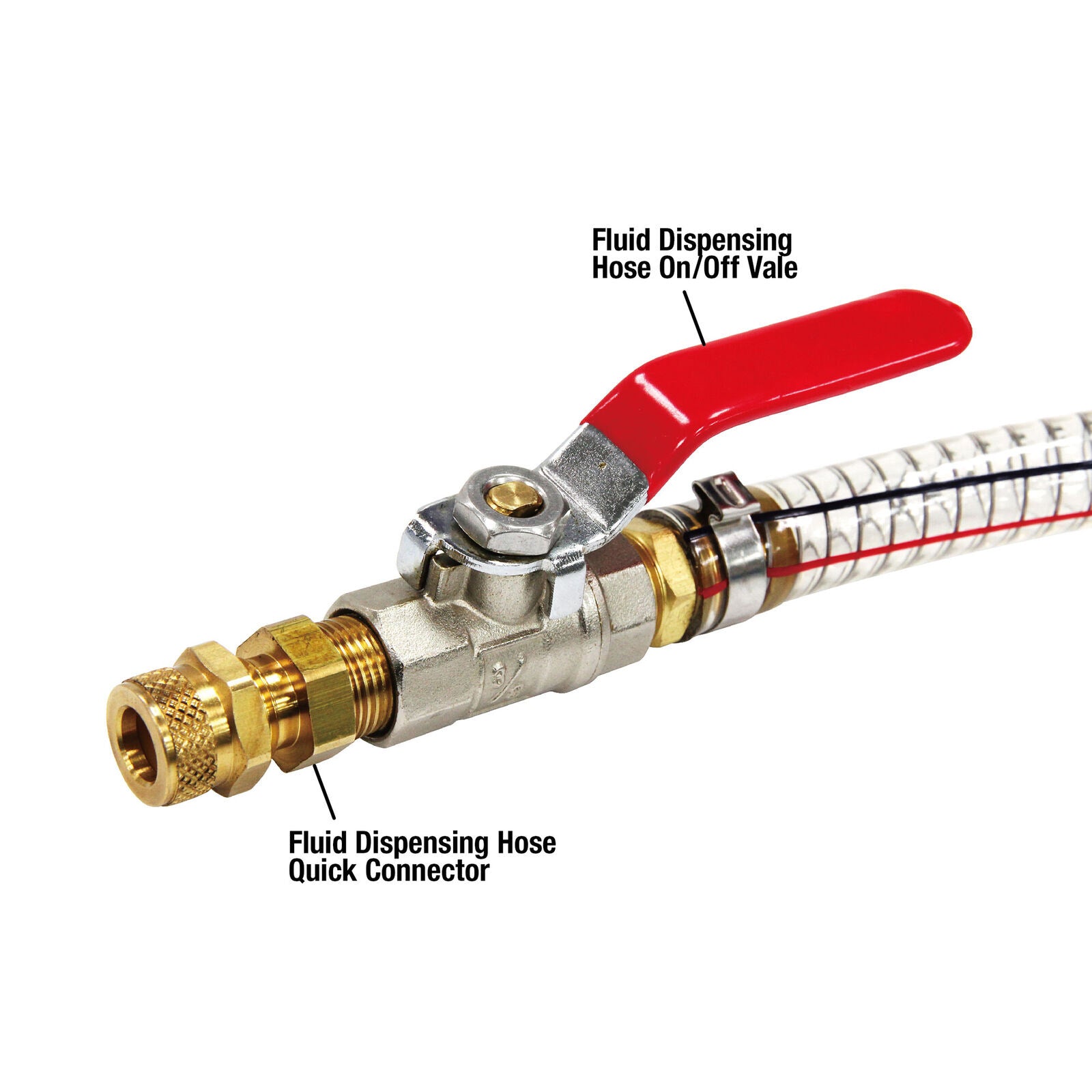 Powerbuilt ATF Fluid Filler Kit With 14 Piece Fill Adapters And 80" Hose 240237