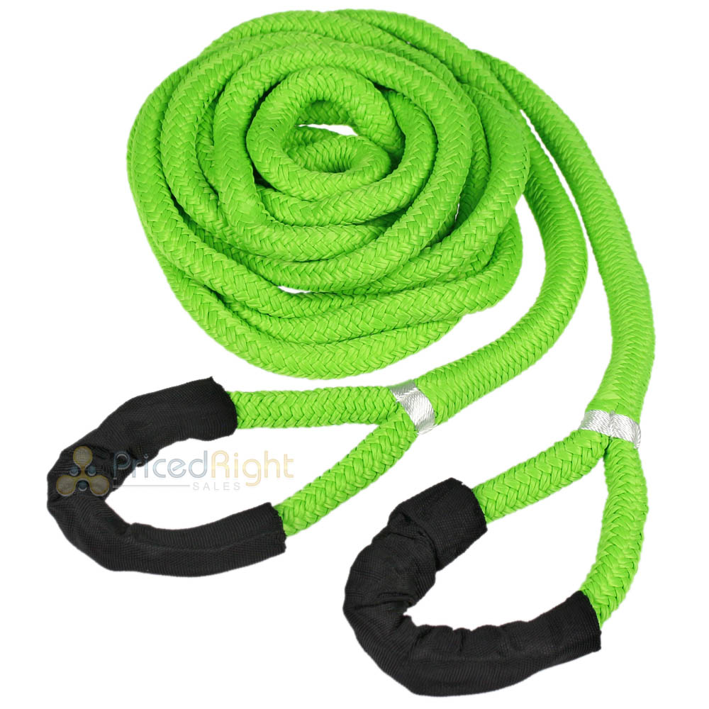 Grip Tools 20' Foot x 1/2" Inch Kinetic Energy Recovery Tow Rope 28820