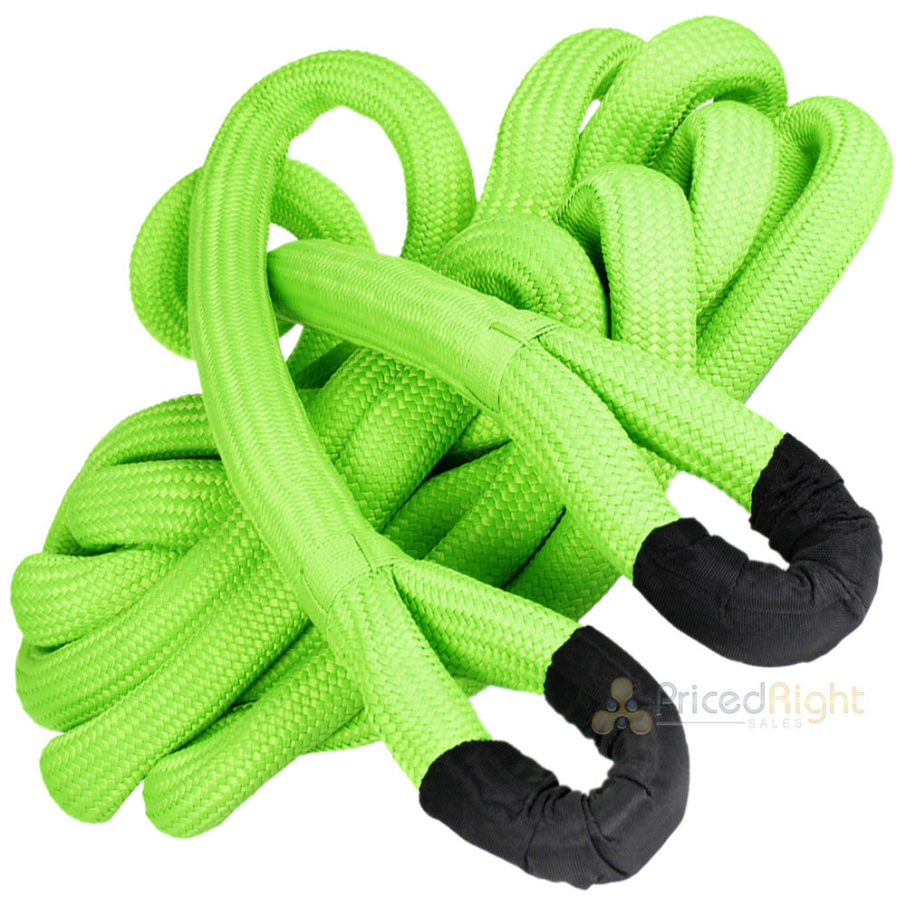 Grip Tools 30' Foot x 1-1/4" Inch Kinetic Energy Recovery Tow Rope 28822