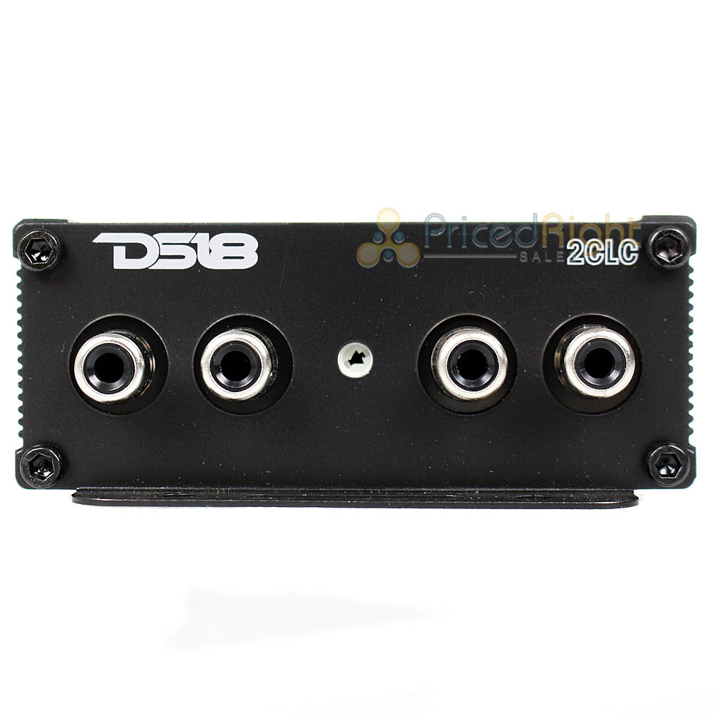 DS18 2 Channel Line Output Hi/Lo Converter Digital Bass Enhancer Car Audio 2CLC