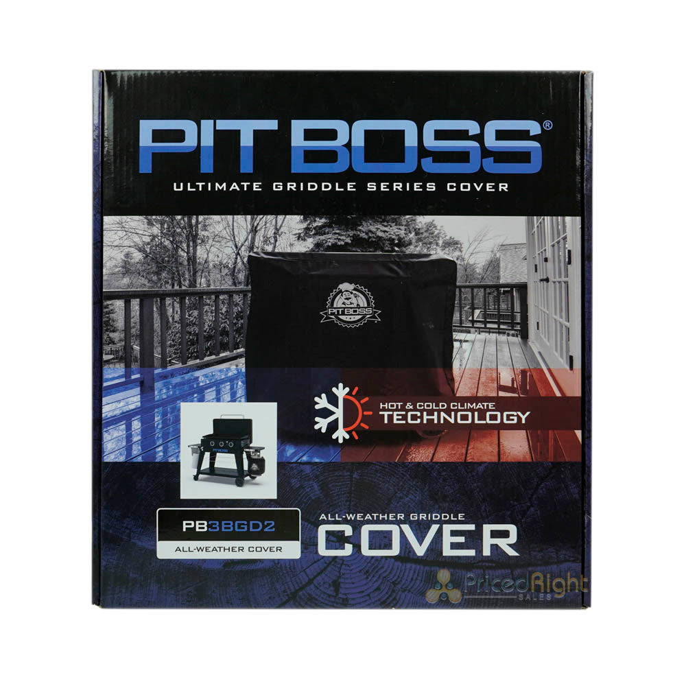 Pit Boss Ultimate 3-Burner Griddle Cover Made Weather Resistant Polyester 32122