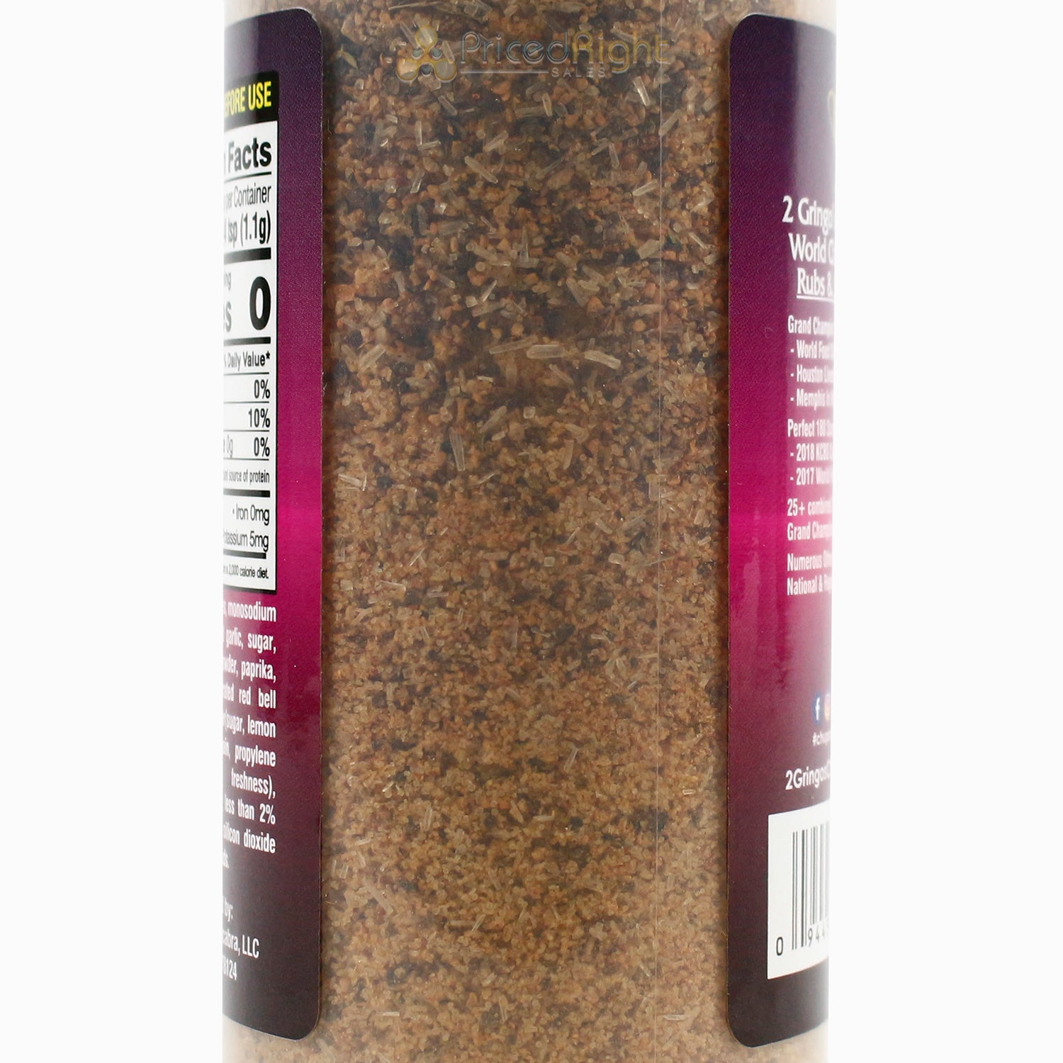 2 Gringos Chupacabra Brisket Magic Blend All Purpose Seasoning 7 Ounce Shaker