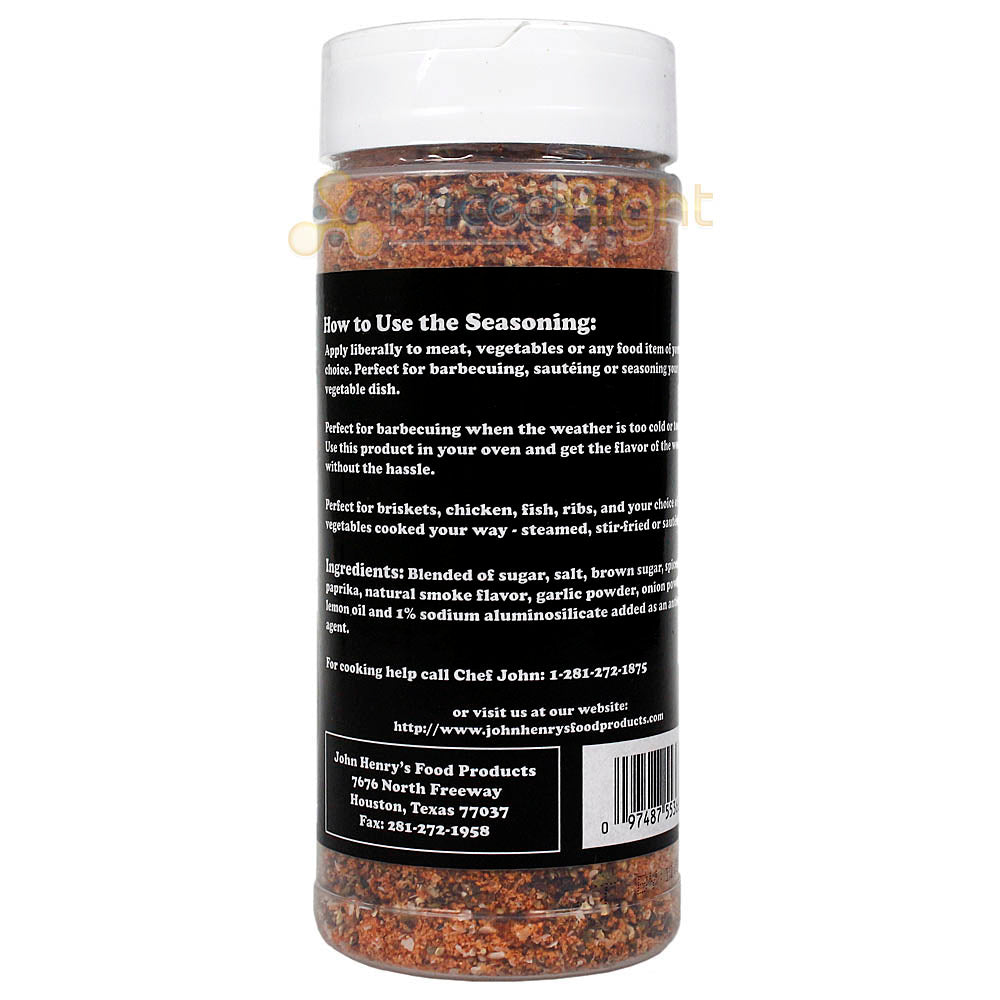 John Henry's Store State Fair Rub Seasoning 12 Oz Bottle All Purpose 55368