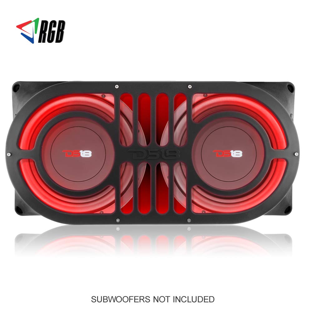 DS18 Jeep Wrangler JK JKU JL 2007-2019 Tailgate Speaker Enclosure RGB JMID