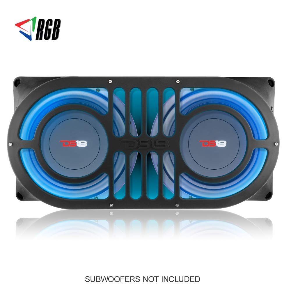 DS18 Jeep Wrangler JK JKU JL 2007-2019 Tailgate Speaker Enclosure RGB JMID