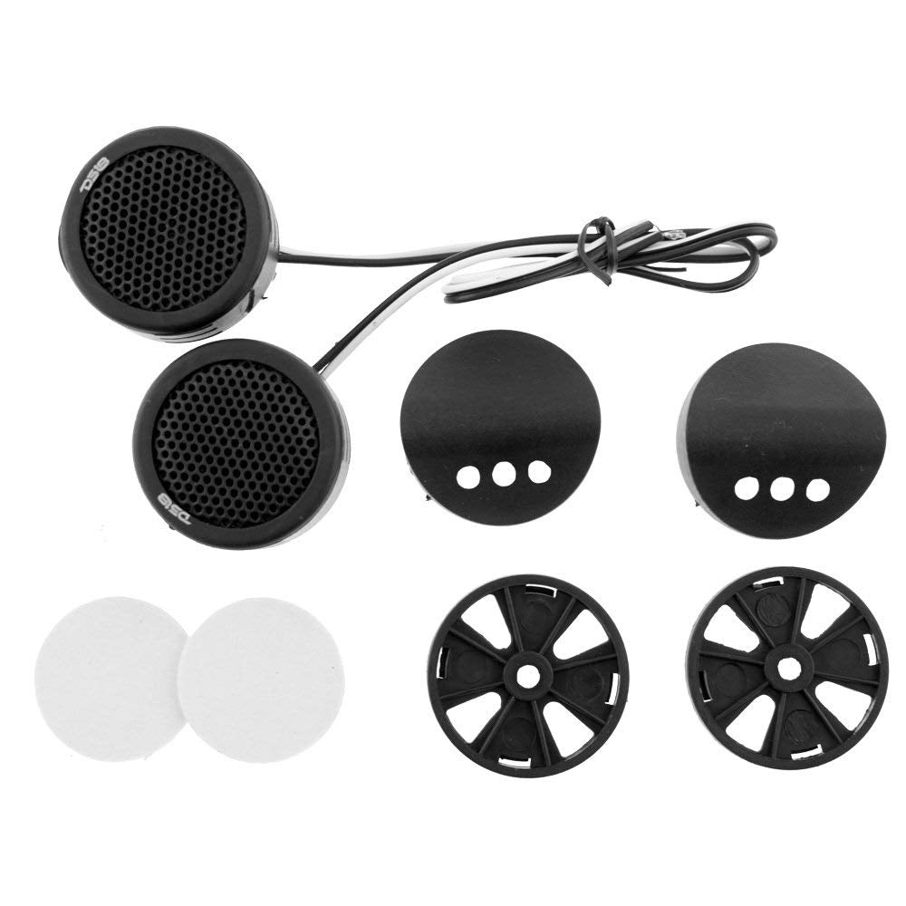 DS18 TWPZ 1" Inch Mirco Dome Tweeters 4 Ohms 80 Watts Max Built In Crossover