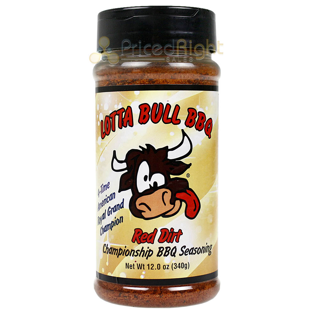 Lotta Bull 3 Pack 1 Diamond Dust 1 UnBULLevable & 1 Red Dirt Seasoning 40.3 Oz