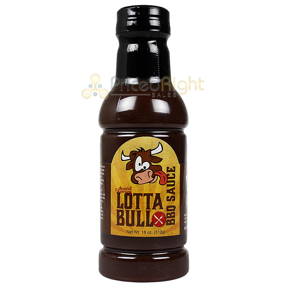 Lotta Bull 2 Pack Combo UnBULLevable BBQ Seasoning & Original BBQ Sauce Bottles