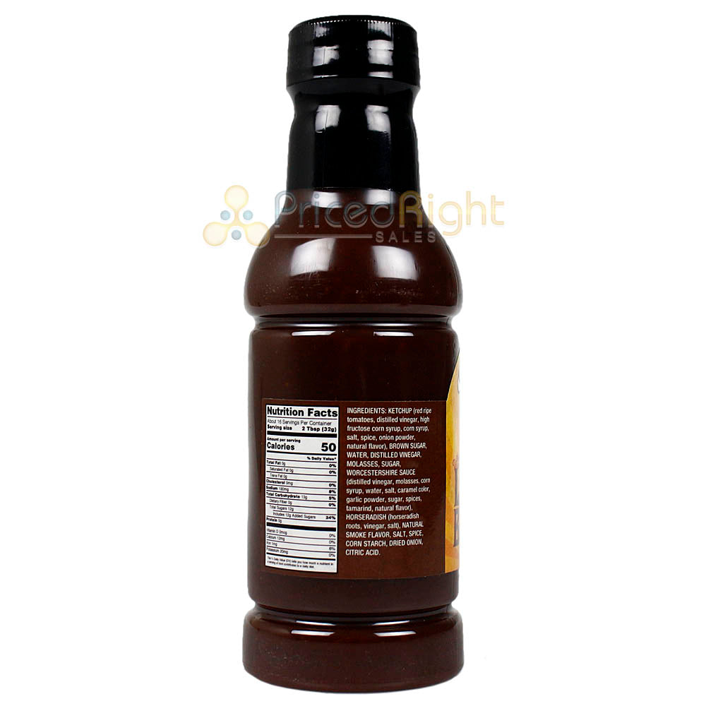 Lotta Bull BBQ Sauce Original Sweet Savory 18 Oz Bottle Award Winning 65201