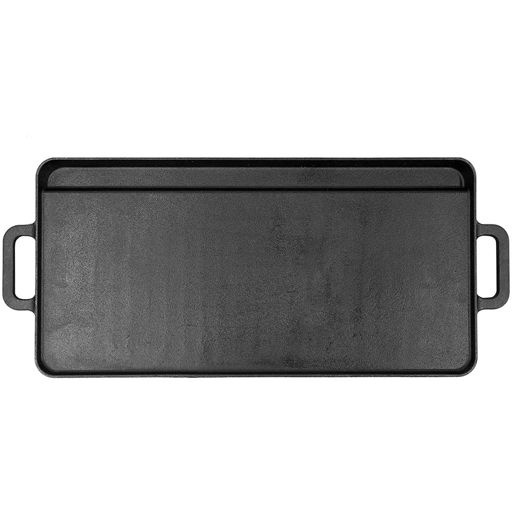 Pit Boss Cast Iron Griddle 14" x 28" Inch Reversible Non Stick 68008 14x28