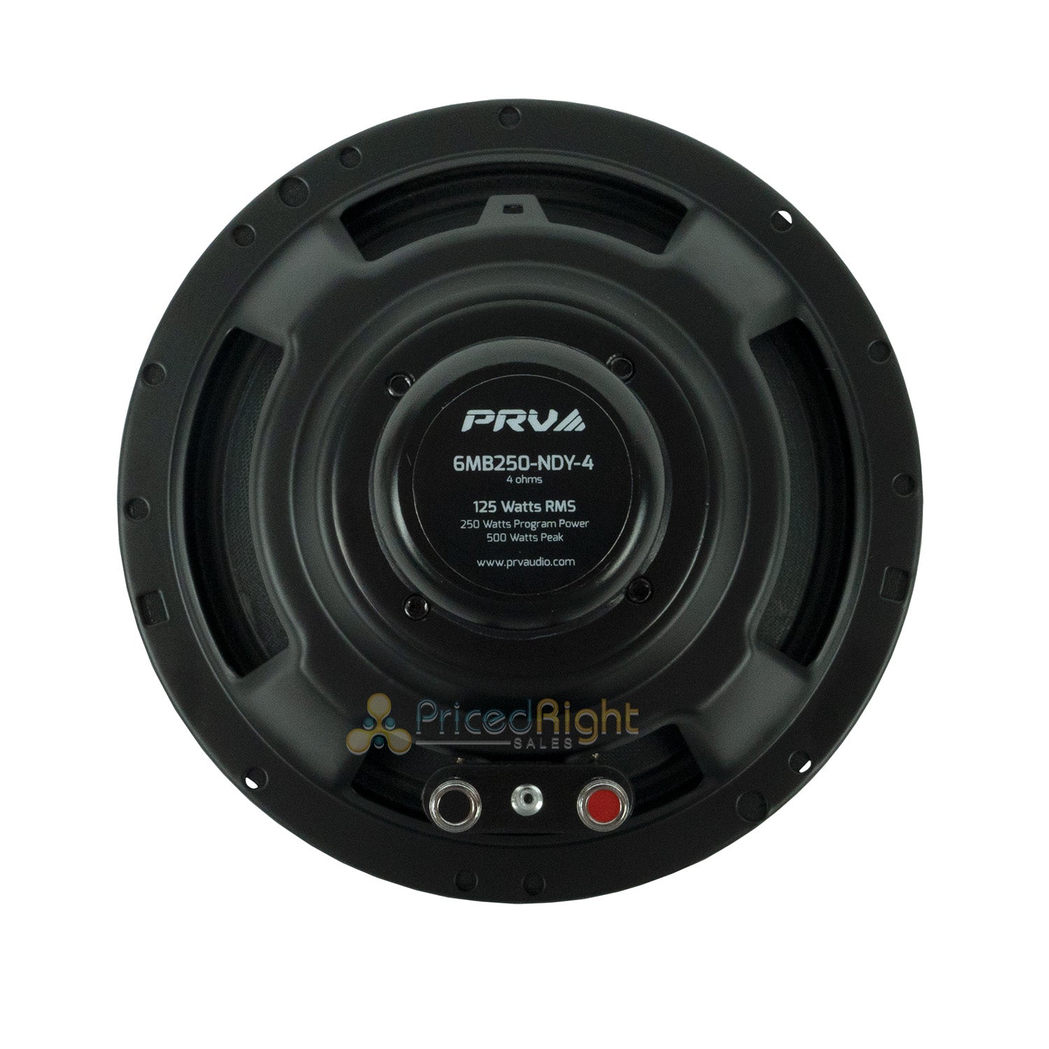 PRV Audio 6.5 NEO Midbass Loudspeaker 250 Watt 4 Ohm 125 Watts RMS 6MB250-NDY-4