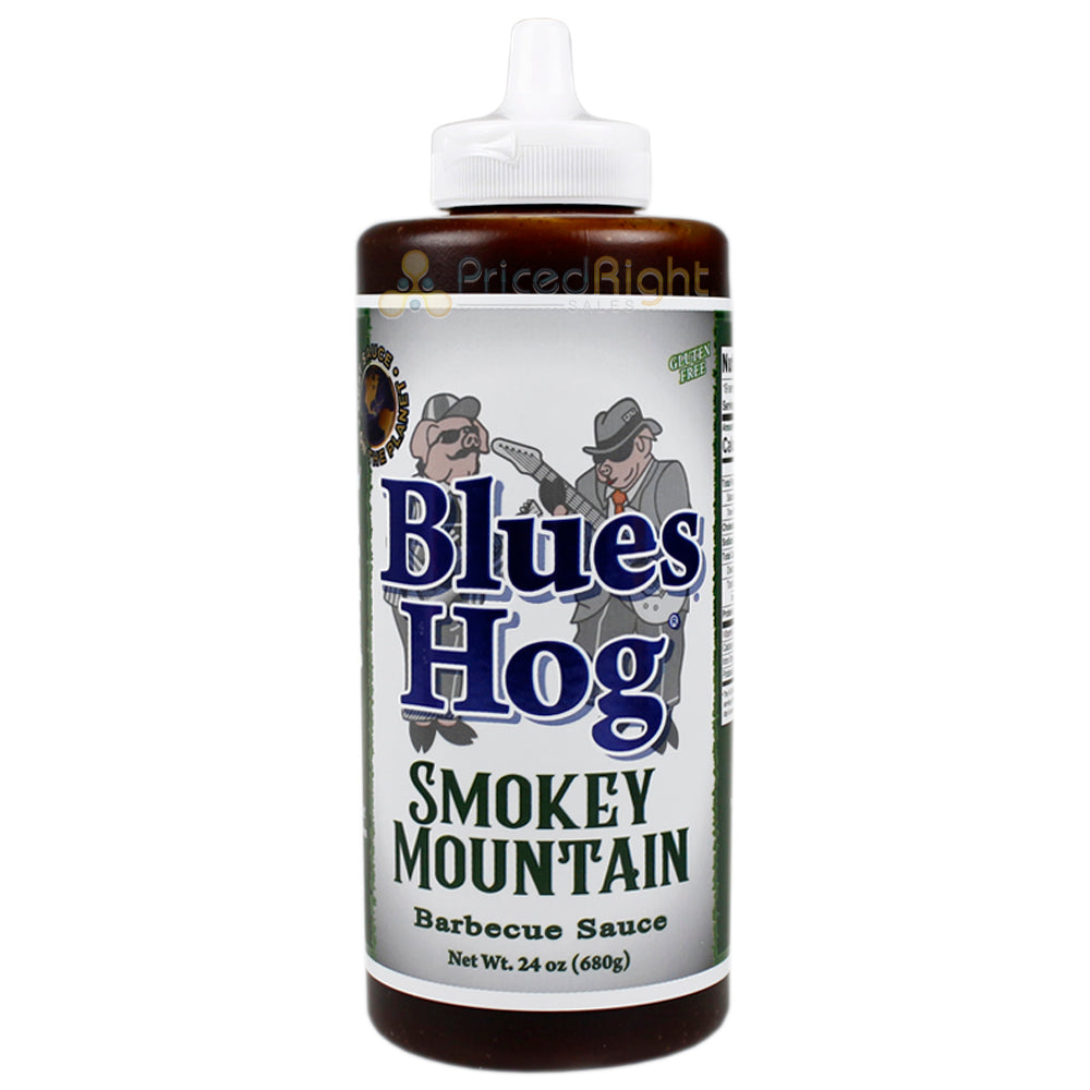 Blues Hog Champions' Blend 25 Oz and Smokey Mountain 24 Oz BBQ Sauce 2 Pack