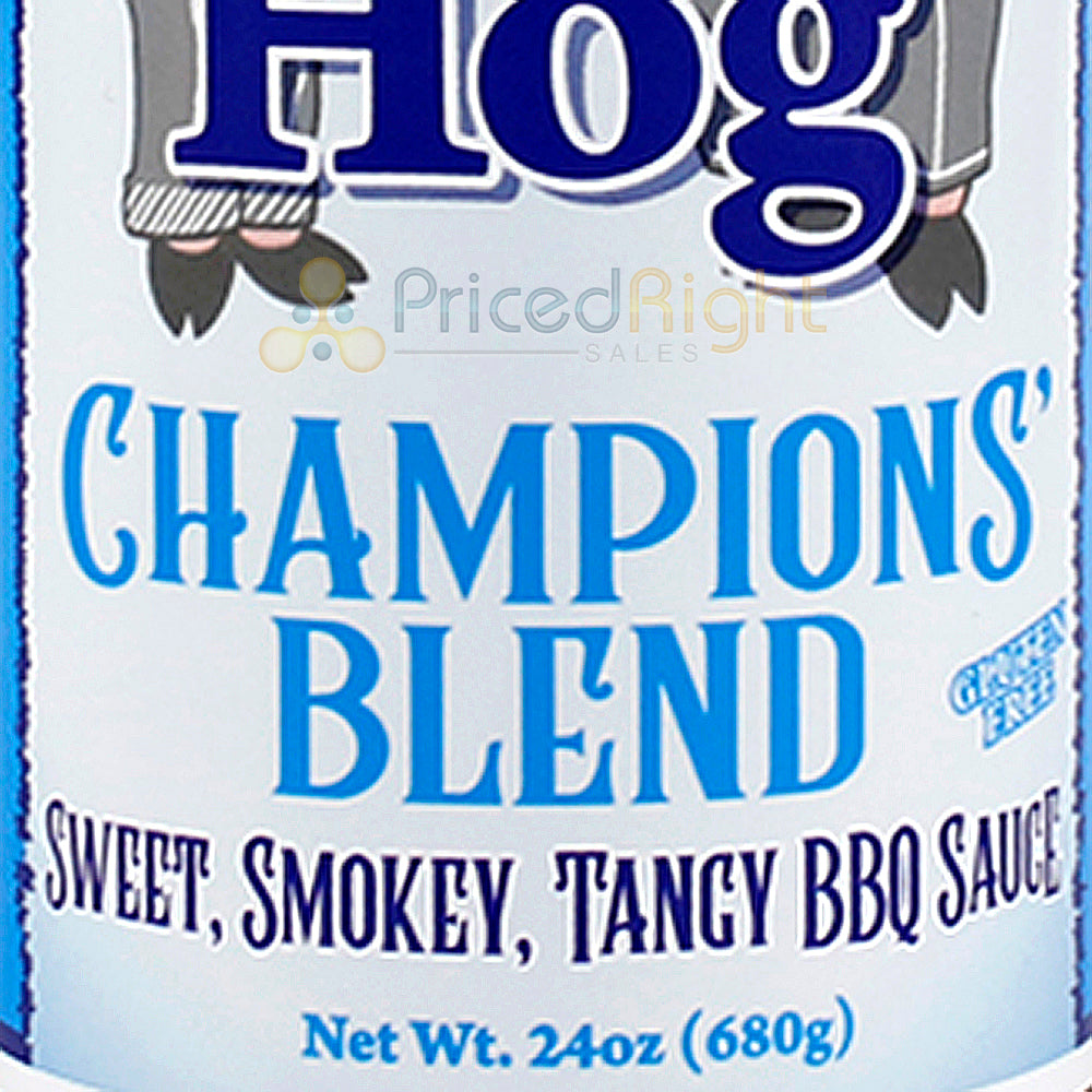 Blues Hog Champions Blend BBQ Sauce 24 Oz Squeeze Bottle Gluten Free