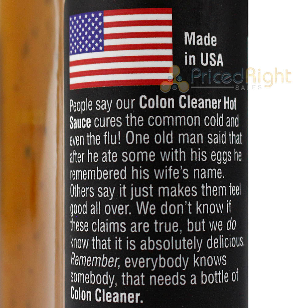 Sauce Crafters Phardtpounders Colon Cleaner Hot Sauce 5.7 Oz Bottle