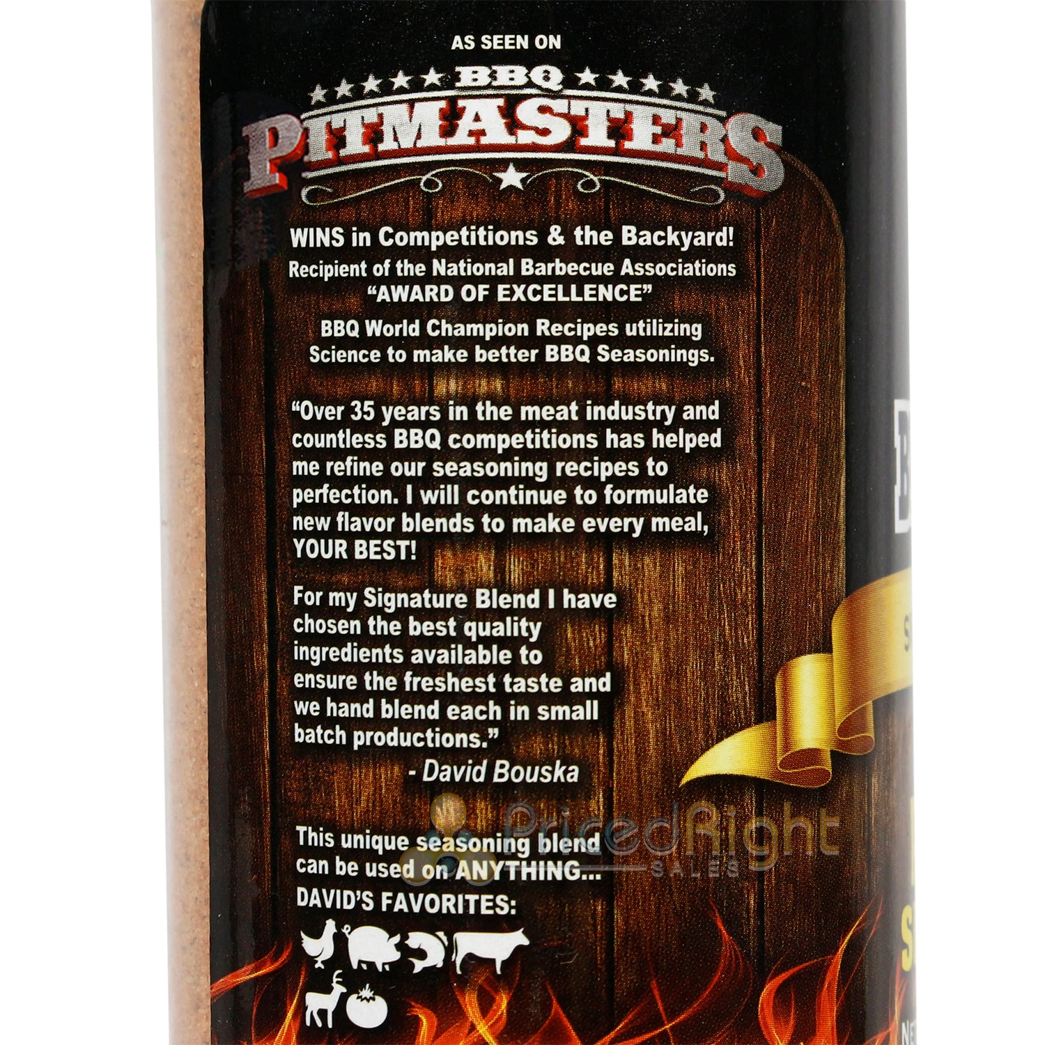 Butcher BBQ Private Seasoning Signature BBQ Rub Seasoning Gluten Free 12.9 Oz