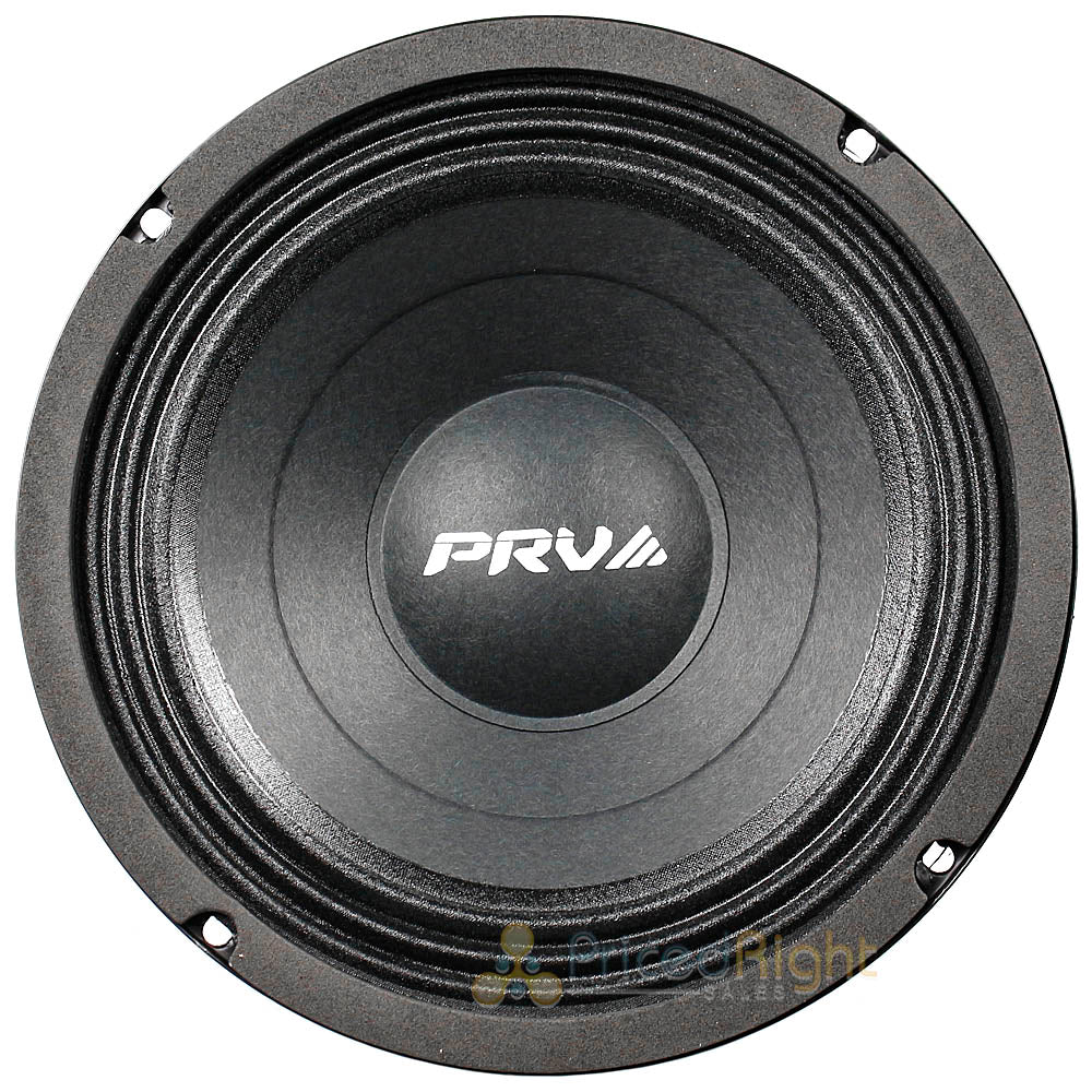 PRV 8" Mid Bass Loudspeakers 450 Watts Max 8 Ohm Car Audio 8MB450 V2 Single