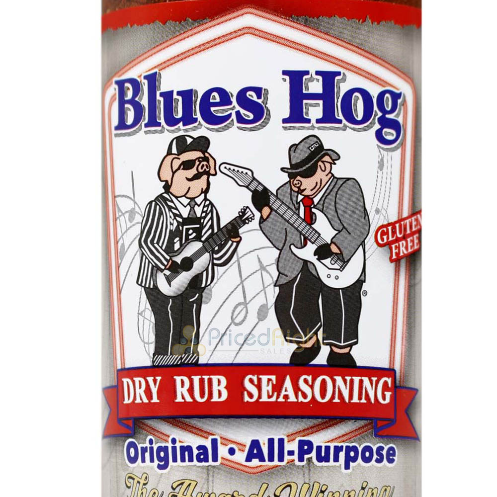 Blues Hog Dry Rub Seasoning All Purpose Spice 5.5 Oz Bottle Gluten Free BBQ