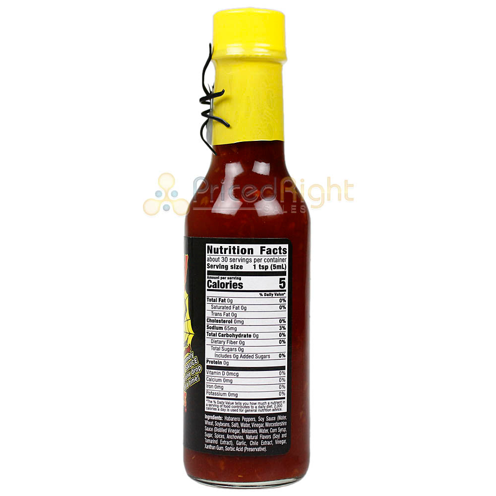 Sauce Crafters Widow No Survivors Hot Sauce Extreme Heat 5 Oz Bottle