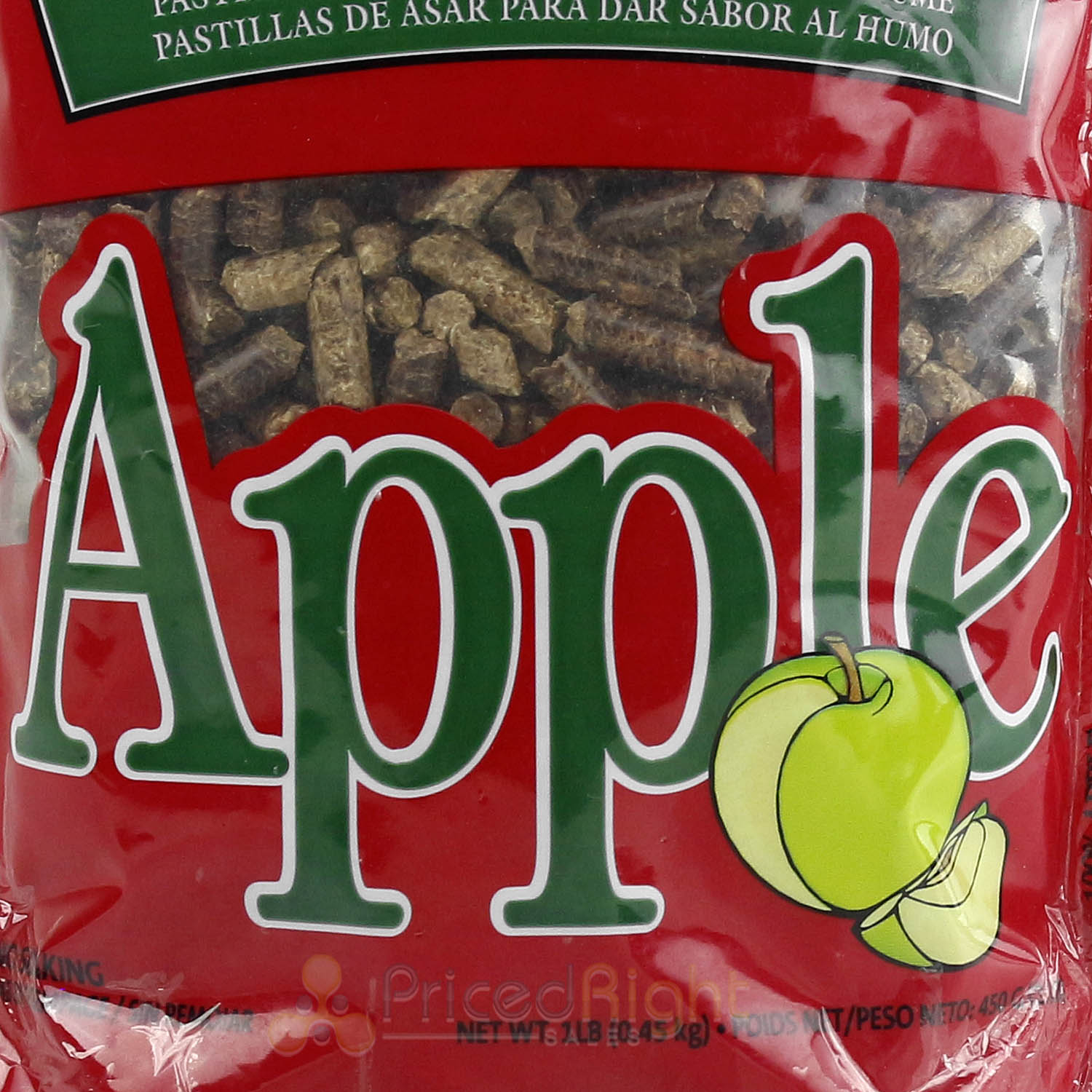 BBQr's Delight Apple Pellet Blend 1lb Grilling Smoking Pellets 100% All Natural