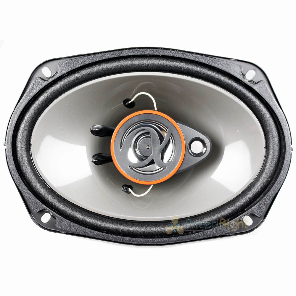 Alphasonik 6x9" 3 Way Full Range Speakers 500 Watts Power Max 4 Ohm AS29 Pair