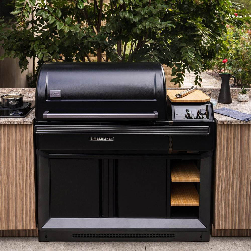 Traeger Outdoor Kitchen Trim Kit Timberline XL Grill Powder Coated Steel BAC681