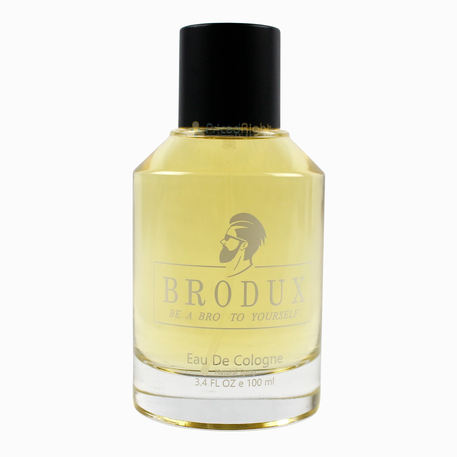 BroDux Barbershop Handcrafted High Quality Natural Cologne 3.4 oz Spray Bottle