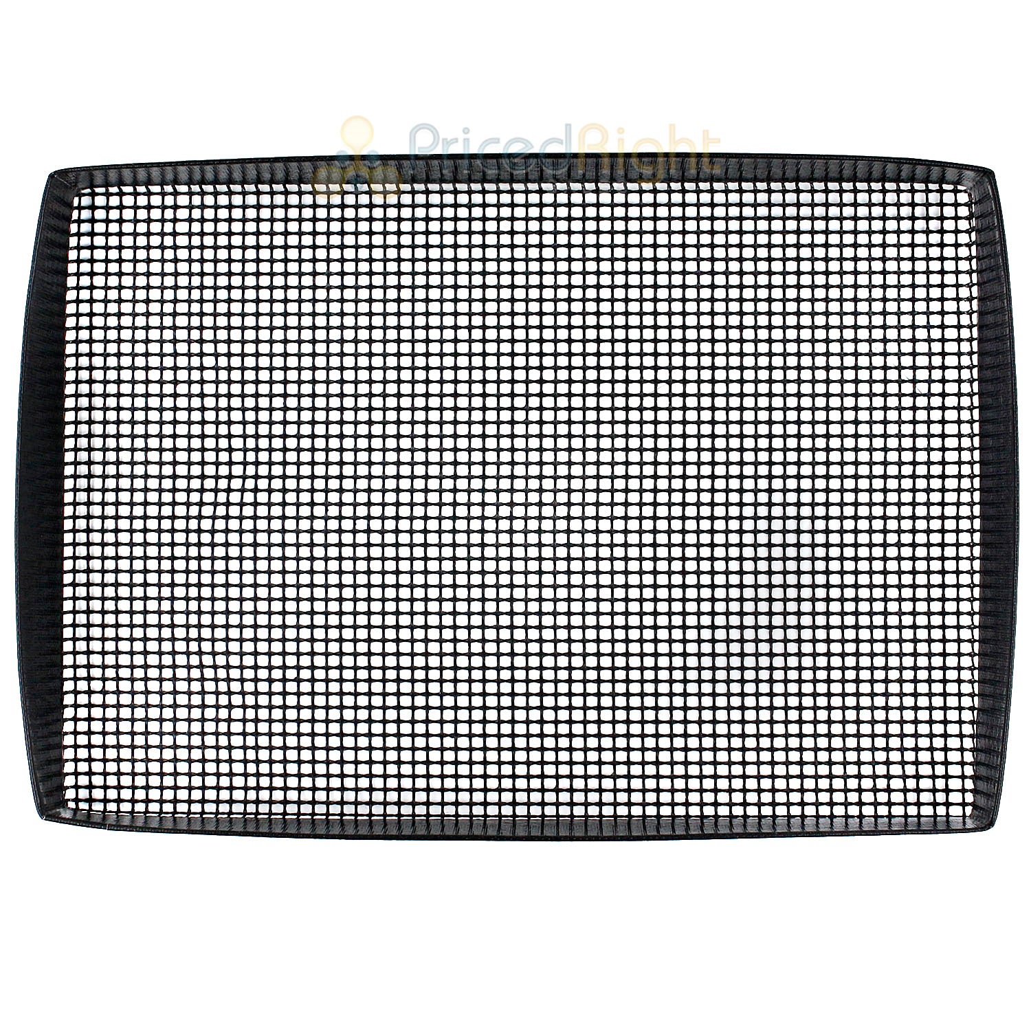 Heavy Duty Smoker & BBQ Grill Basket 10" x 14.3" x 1.5" Non-Stick PTFE Wide Mesh