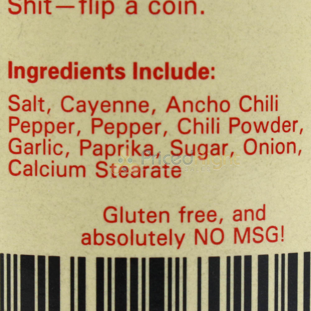 Big Cock Ranch 9 Oz Aw Shit Hot & Spicy Seasoning All Purpose Gluten & Msg Free