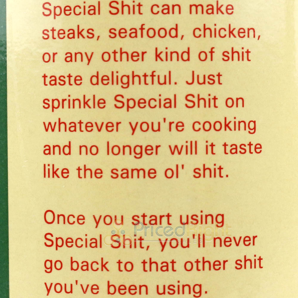 Big Cock Ranch 13 Oz Special Shit Spice All Purpose Seasoning Gluten & Msg Free