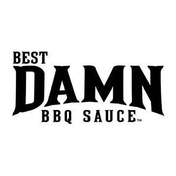 Best Damn BBQ Sauce Pineapple Express All Purpose Sauce 20 Oz Bottle