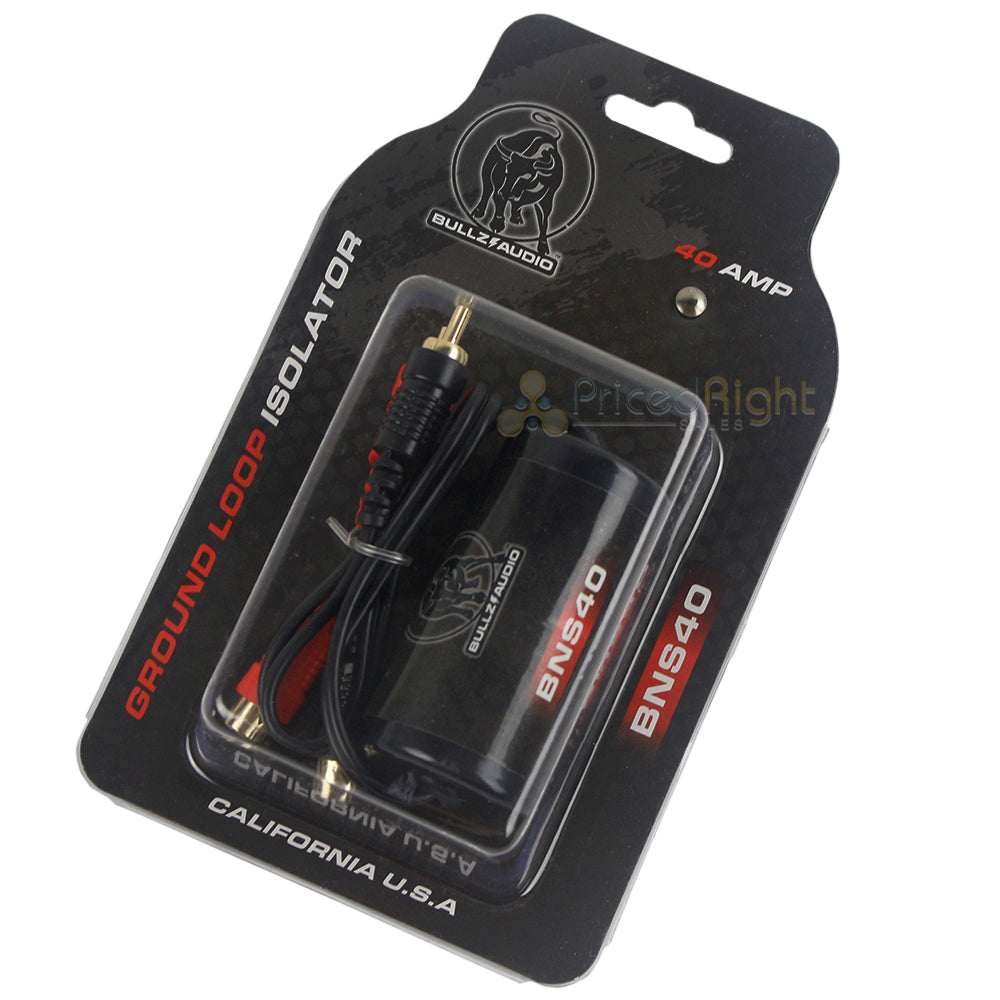 Ground Loop Isolator Noise Killing Filter Supressor RCA to RCA 40 Amp Car Home