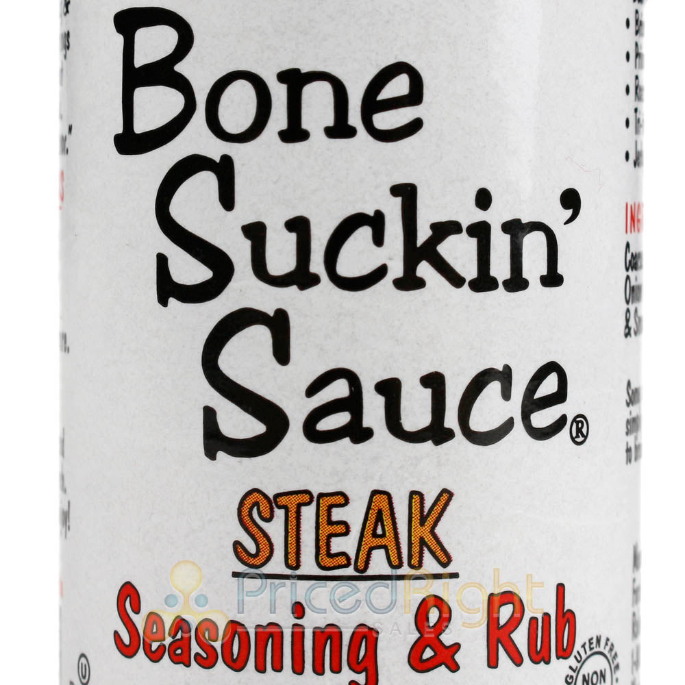 Bone Suckin' Sauce Seasoning and Rub Chicken & Steak Dry Rubs Gluten & Fat Free