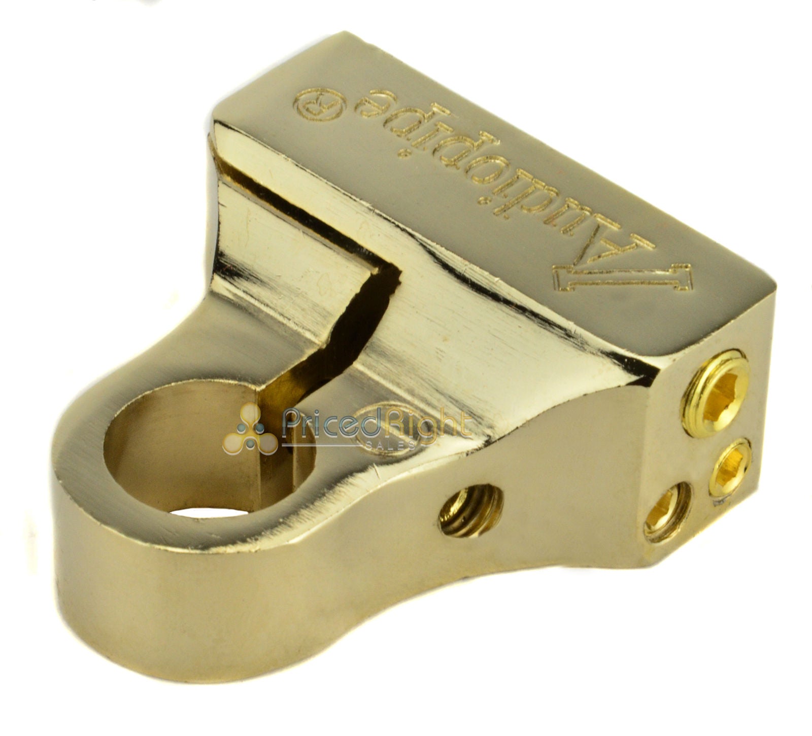 Audiopipe High Quality Gold Negative Battery Post Terminal 0 4 Ga 2 8 Ga Output