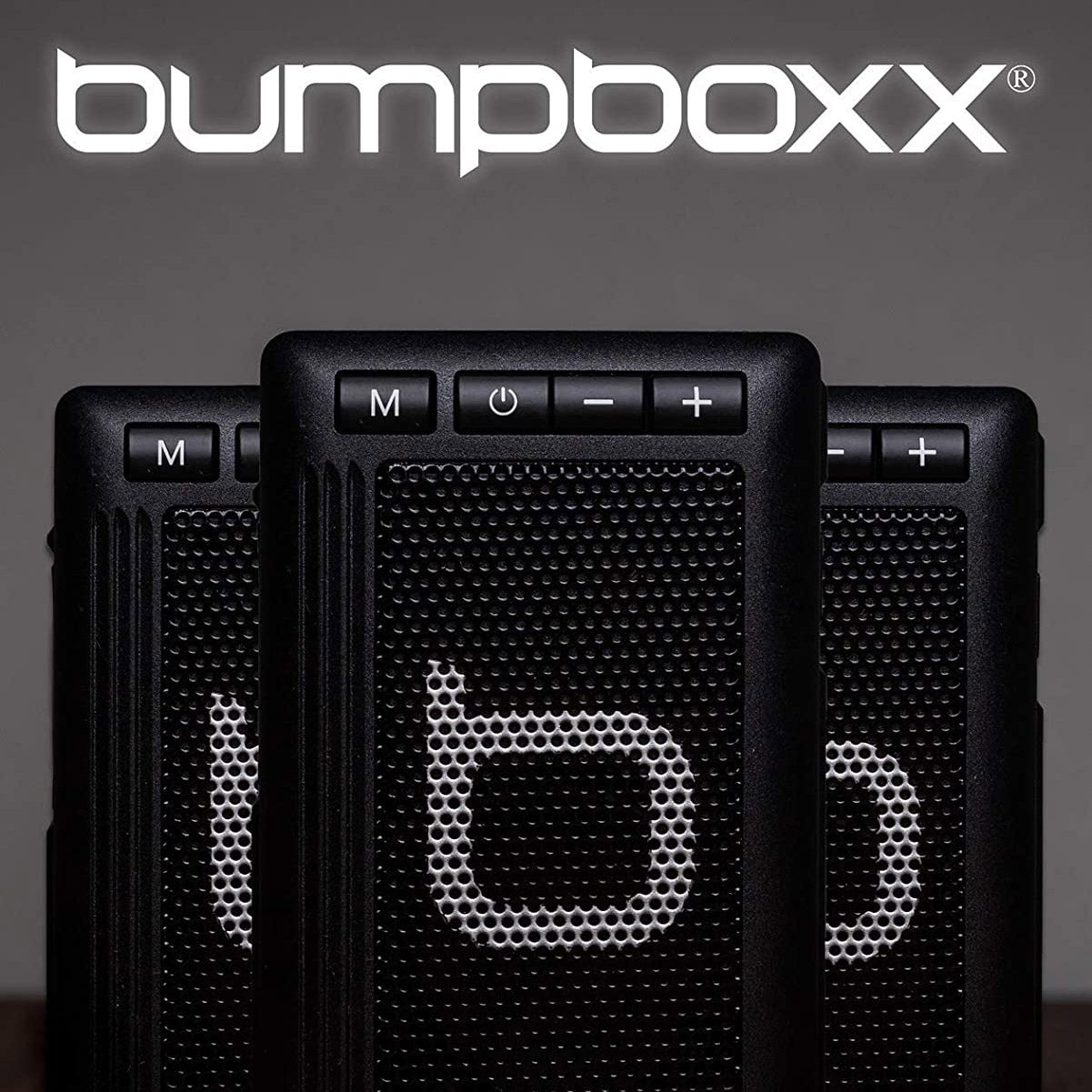 Bumpboxx Retro Pager Portable Bluetooth Speaker Clear Blue Design